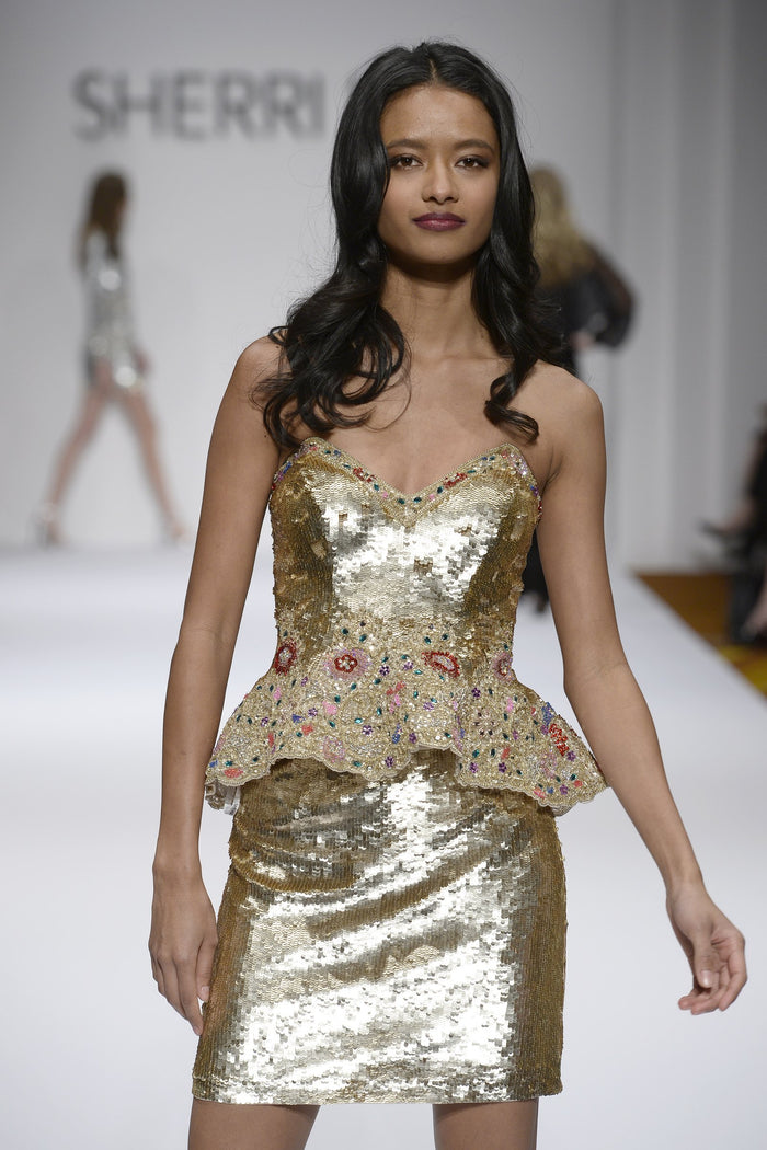 Sherri Hill Fall 2017 runway, look 32