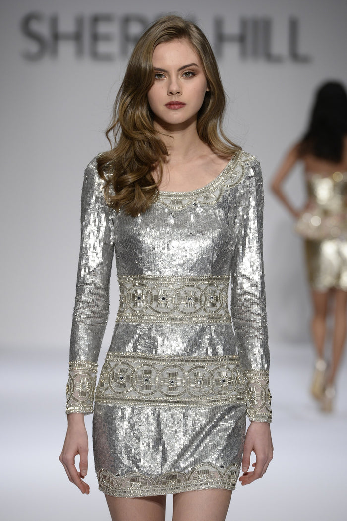 Sherri Hill Fall 2017 runway, look 33
