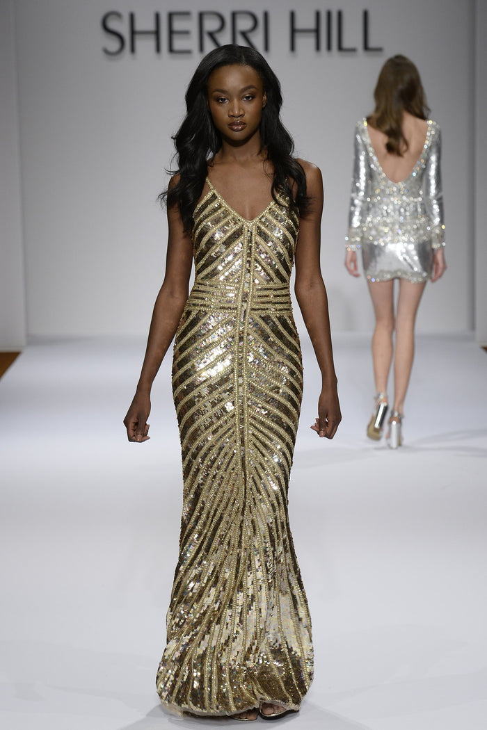 Sherri Hill Fall 2017 runway, look 34