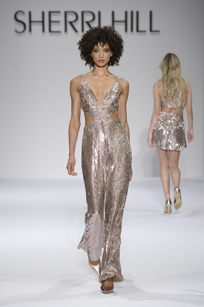 Sherri Hill Fall 2017 runway, look 38