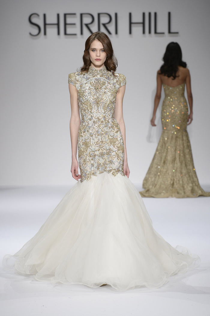Sherri Hill Fall 2017 runway, look 49