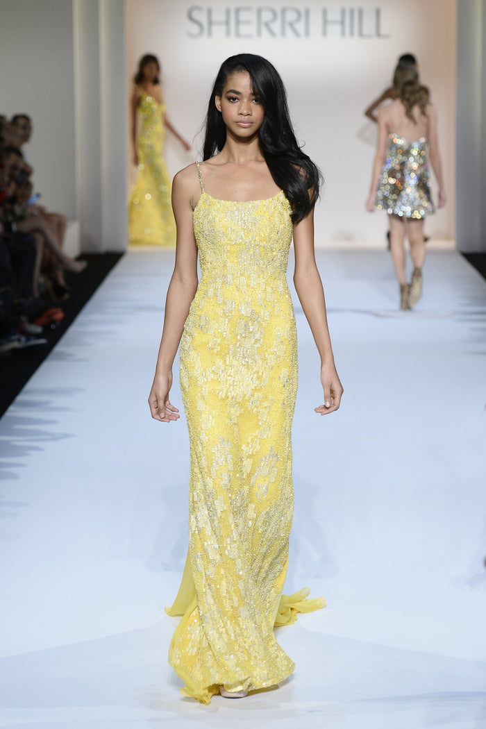 Sherri Hill Fall 2019 runway, look 16