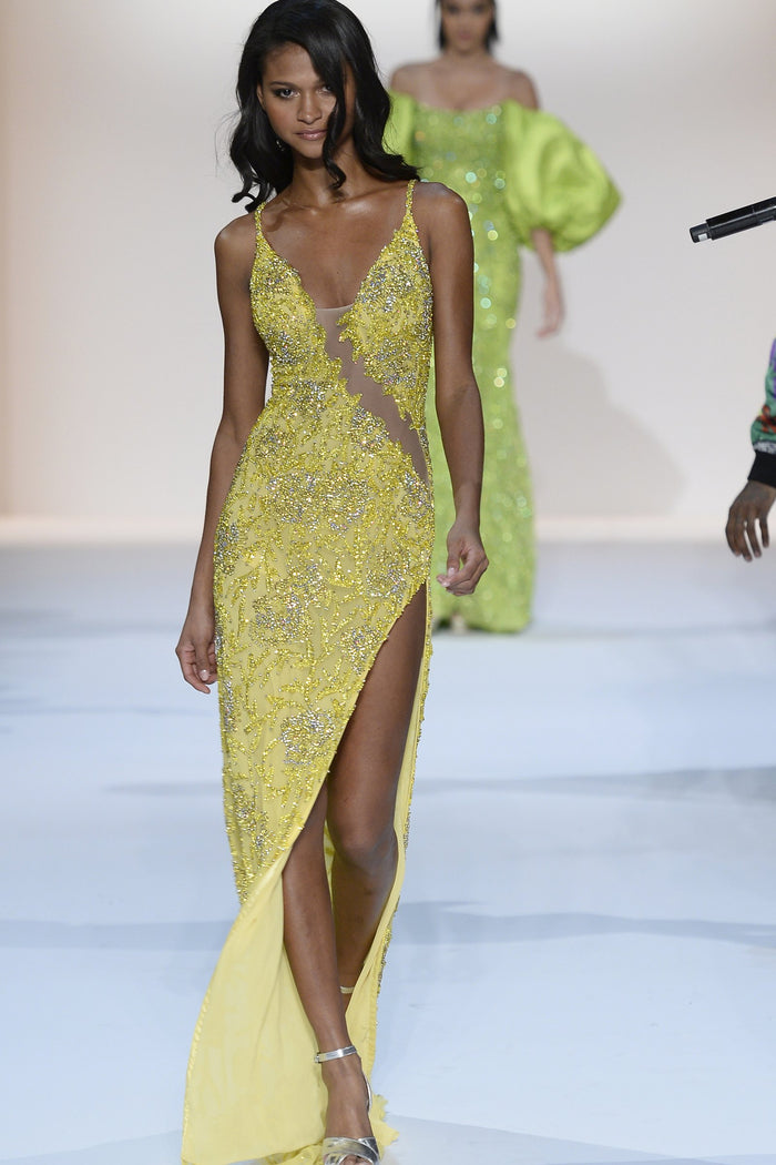 Sherri Hill Fall 2019 runway, look 17