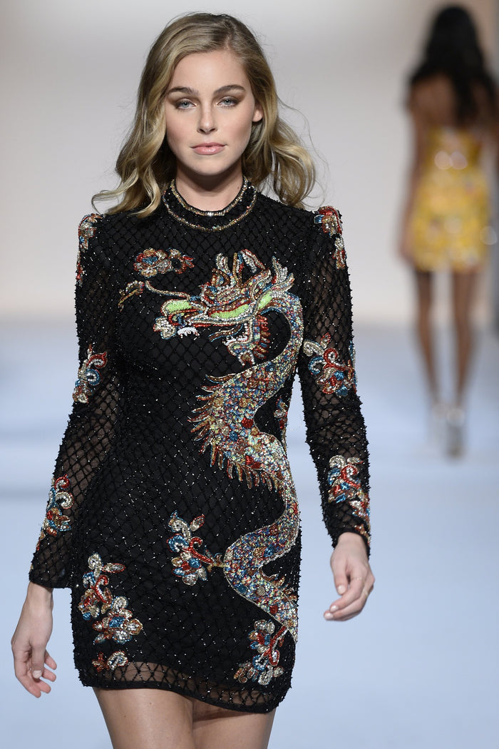 Sherri Hill style 53044, Fall 2019 runway