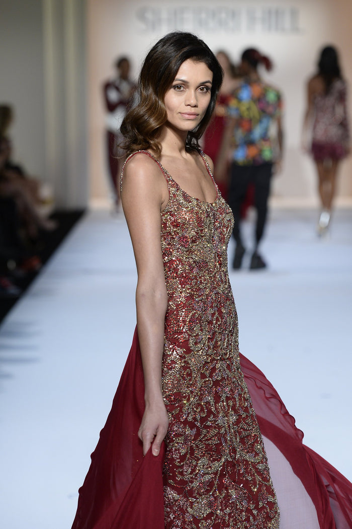 Sherri Hill Fall 2019 runway, look 51