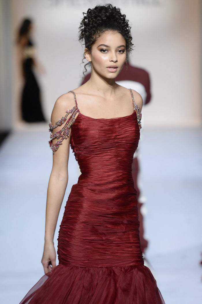 Sherri Hill Fall 2019 runway, look 55