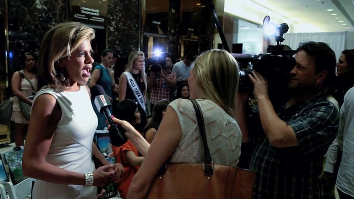 Behind the scenes at the Sherri Hill Spring 2012 show at Trump Tower, photo 2 of 11