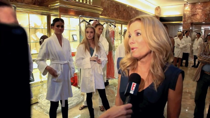 Behind the scenes at the Sherri Hill Spring 2012 show at Trump Tower, photo 3 of 11