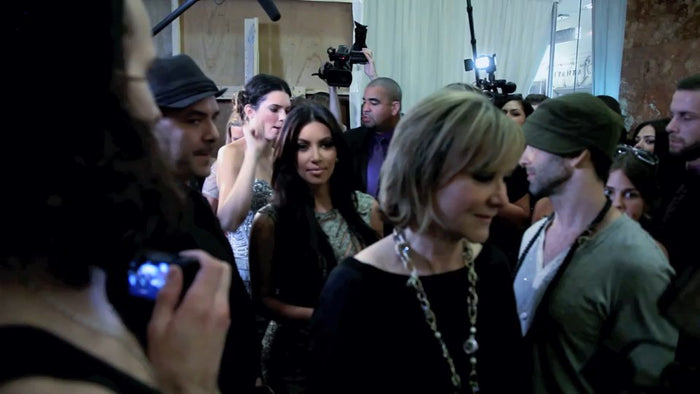 Behind the scenes at the Sherri Hill Spring 2012 show at Trump Tower, photo 8 of 11
