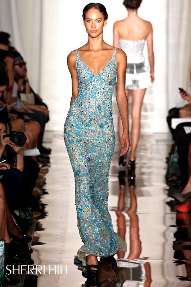 Sherri Hill Spring 2012 runway, look 3