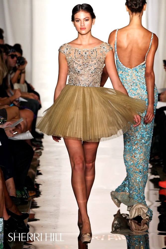 Sherri Hill Spring 2012 runway, look 4