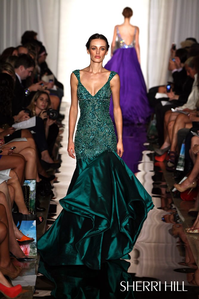 Sherri Hill Spring 2012 runway, look 12