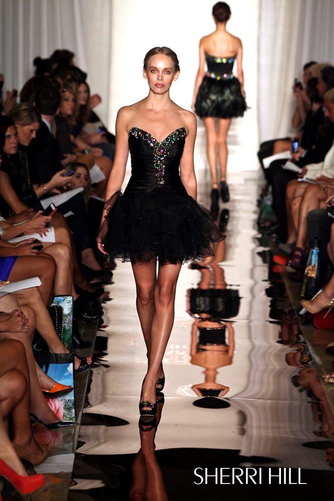 Sherri Hill Spring 2012 runway, look 14