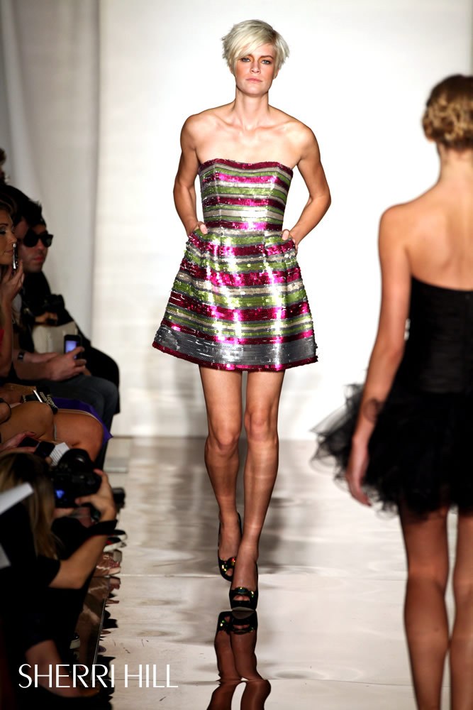 Sherri Hill Spring 2012 runway, look 15