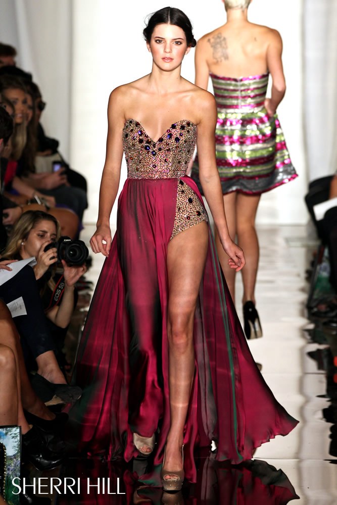 Sherri Hill Spring 2012 runway, look 16