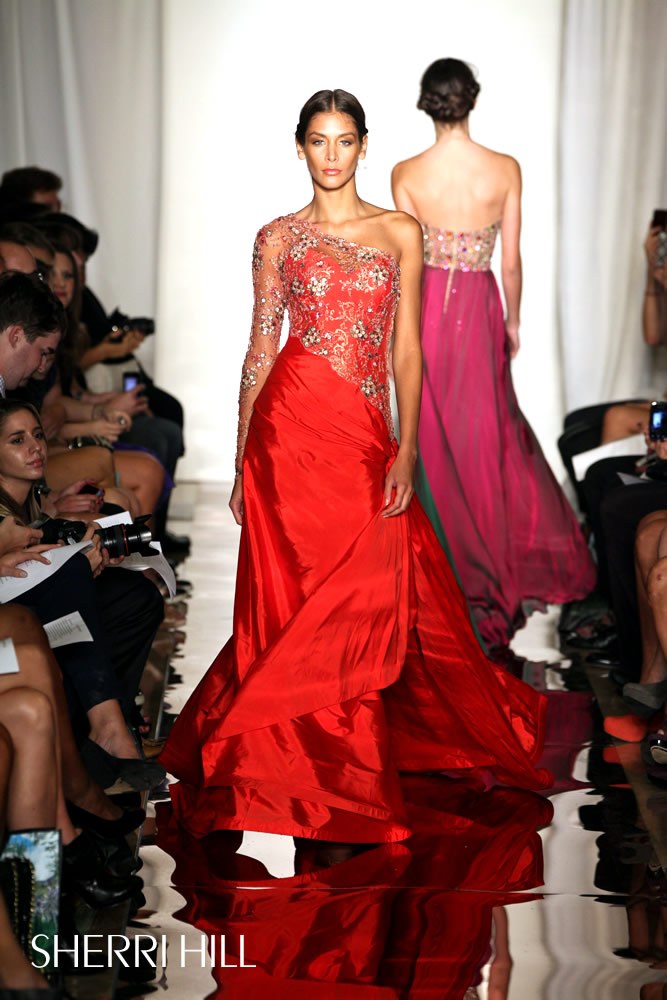 Sherri Hill Spring 2012 runway, look 17