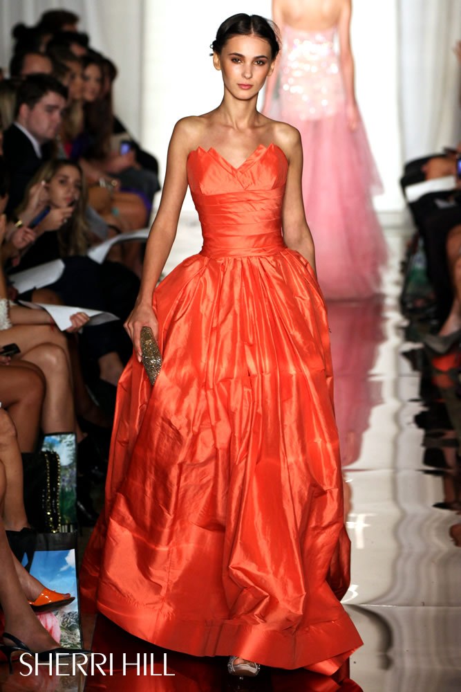 Sherri Hill Spring 2012 runway, look 24