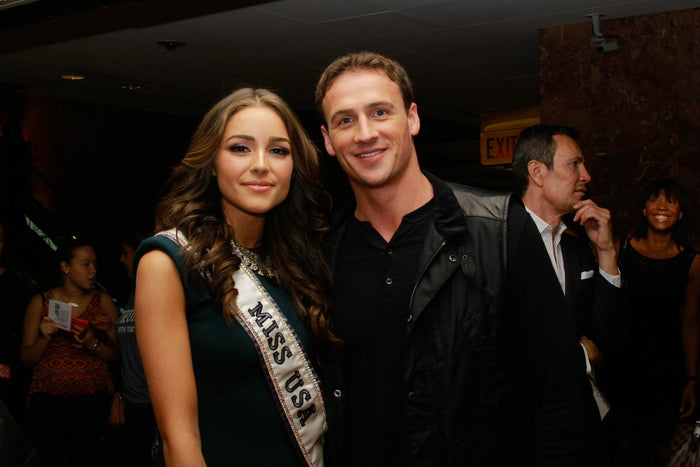 Olivia Culpo, Miss USA 2012, and Ryan Lochte