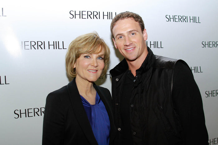 Sherri Hill and Ryan Lochte