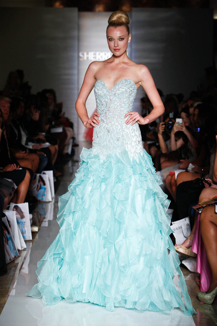 Sherri Hill Spring 2013 runway, look 17