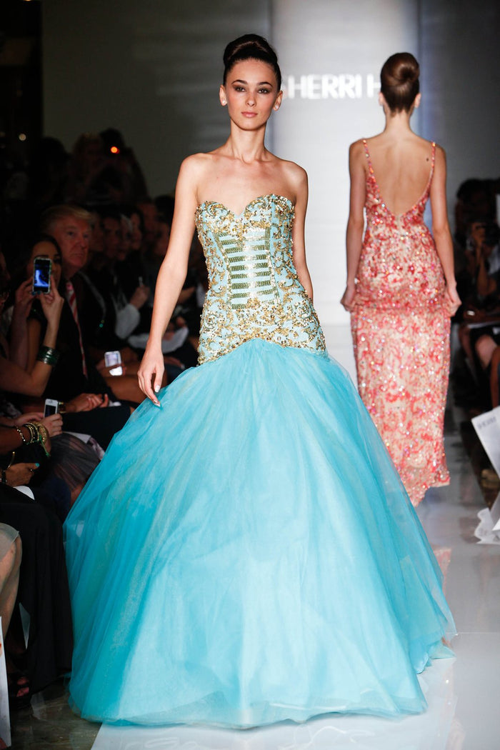 Sherri Hill Spring 2013 runway, look 19