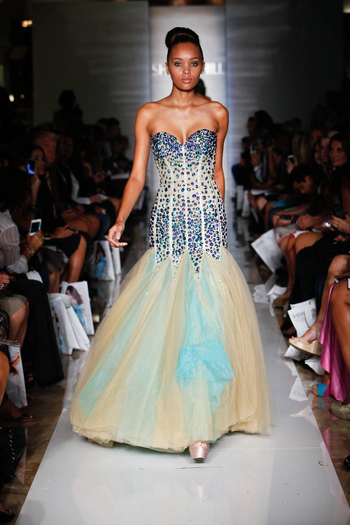 Sherri Hill Spring 2013 runway, look 47