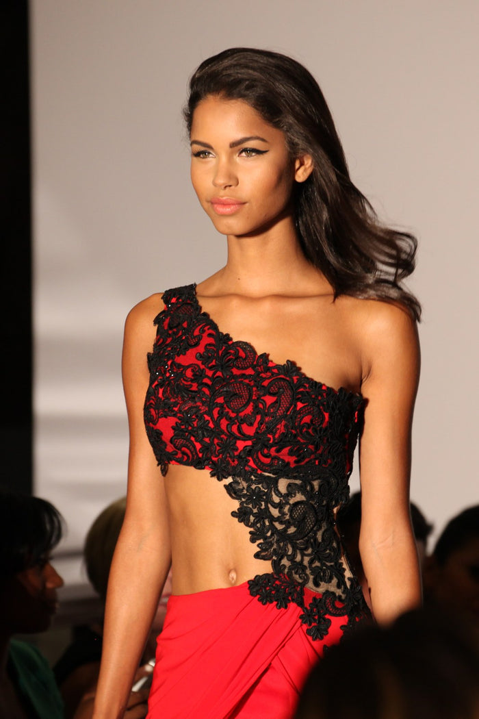Sherri Hill Spring 2014 runway, look 28