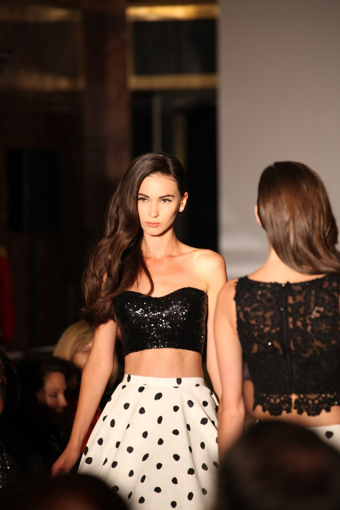 Sherri Hill Spring 2014 runway, look 36