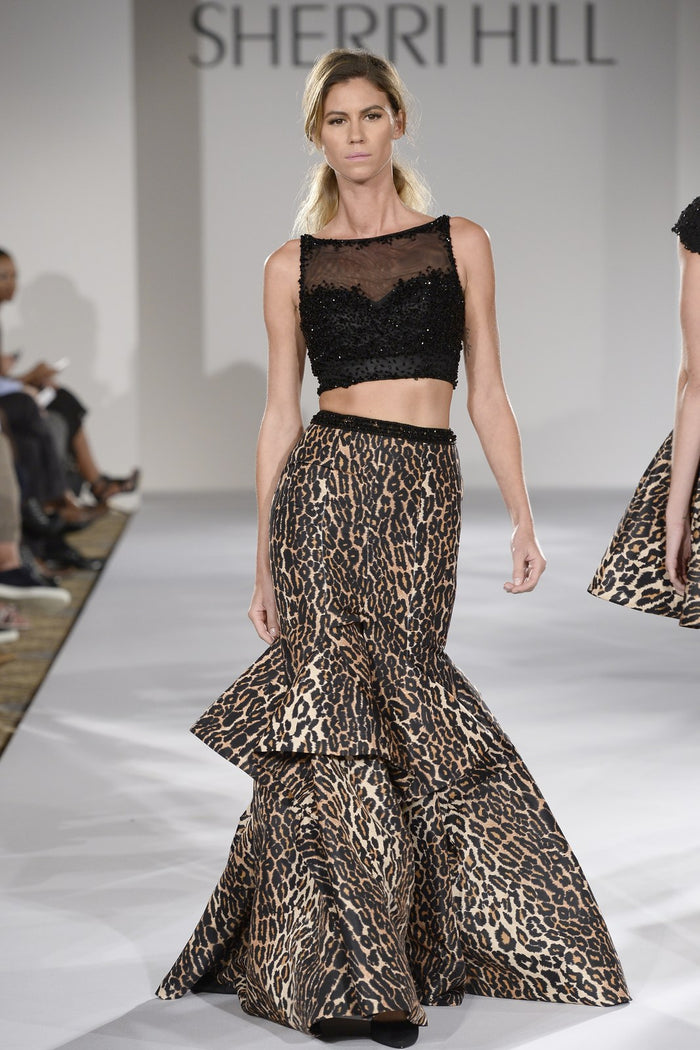 Sherri Hill Spring 2015 runway, look 12