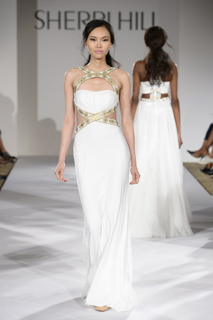 Sherri Hill Spring 2015 runway, look 20
