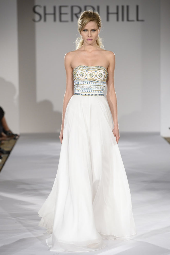 Sherri Hill Spring 2015 runway, look 21