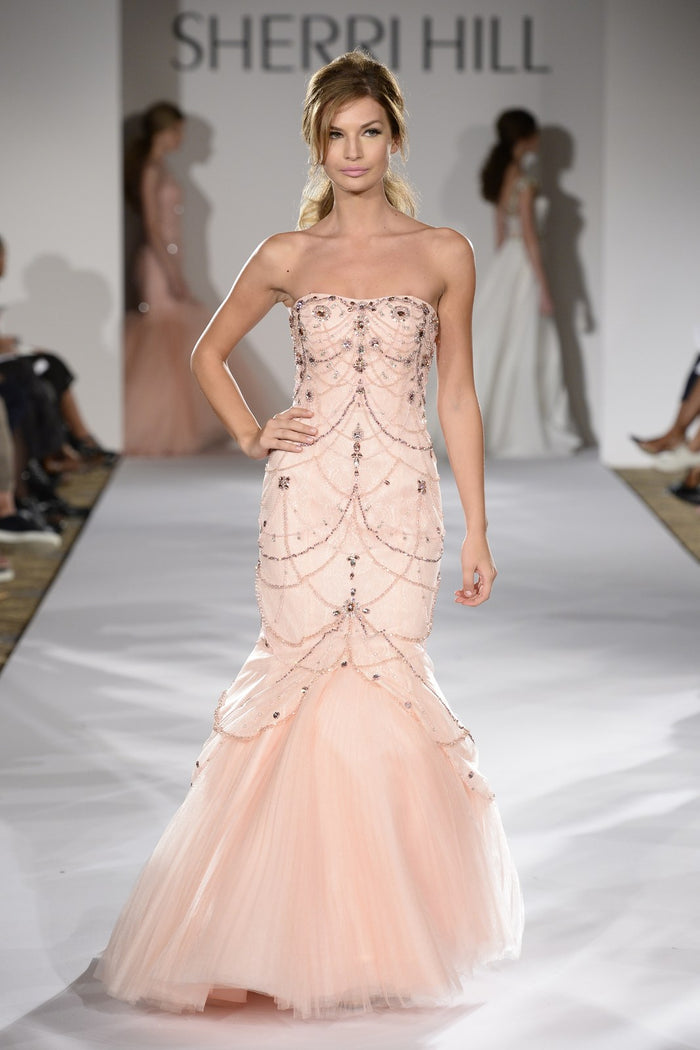 Sherri Hill Spring 2015 runway, look 28