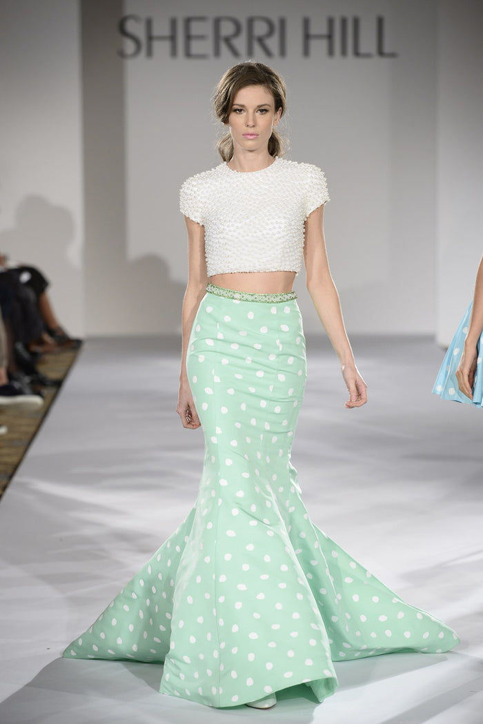 Sherri Hill Spring 2015 runway, look 31