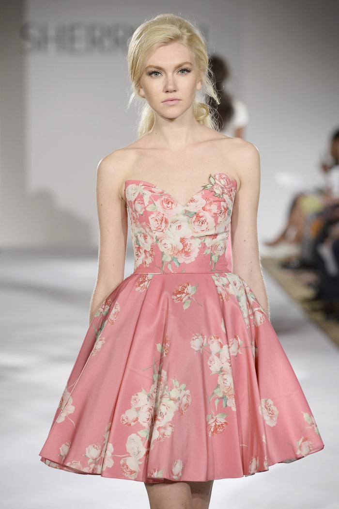 Sherri Hill Spring 2015 runway, look 33