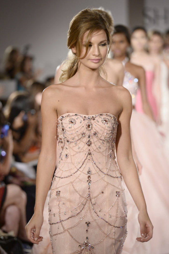 Sherri Hill Spring 2015 runway, look 45