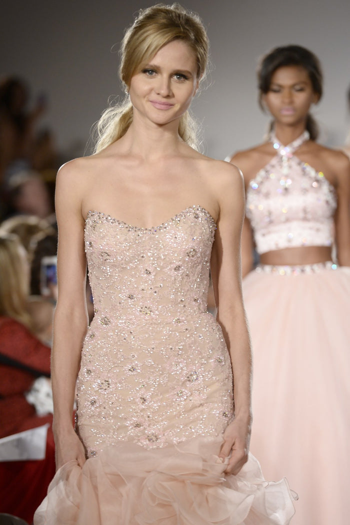 Sherri Hill Spring 2015 runway, look 46