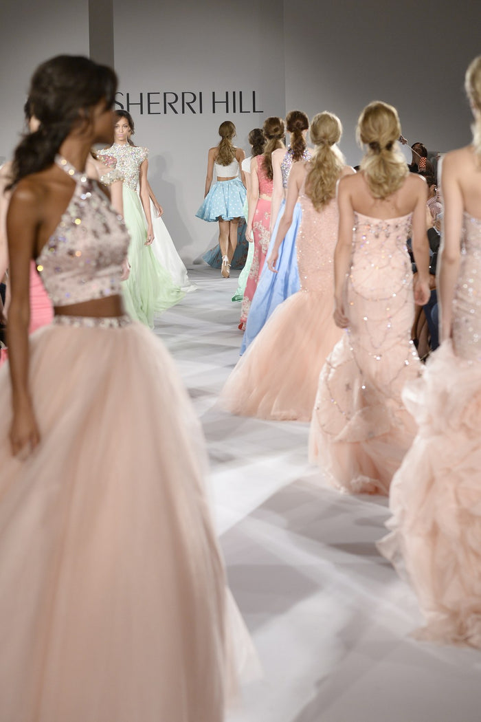 Sherri Hill Spring 2015 runway, look 47