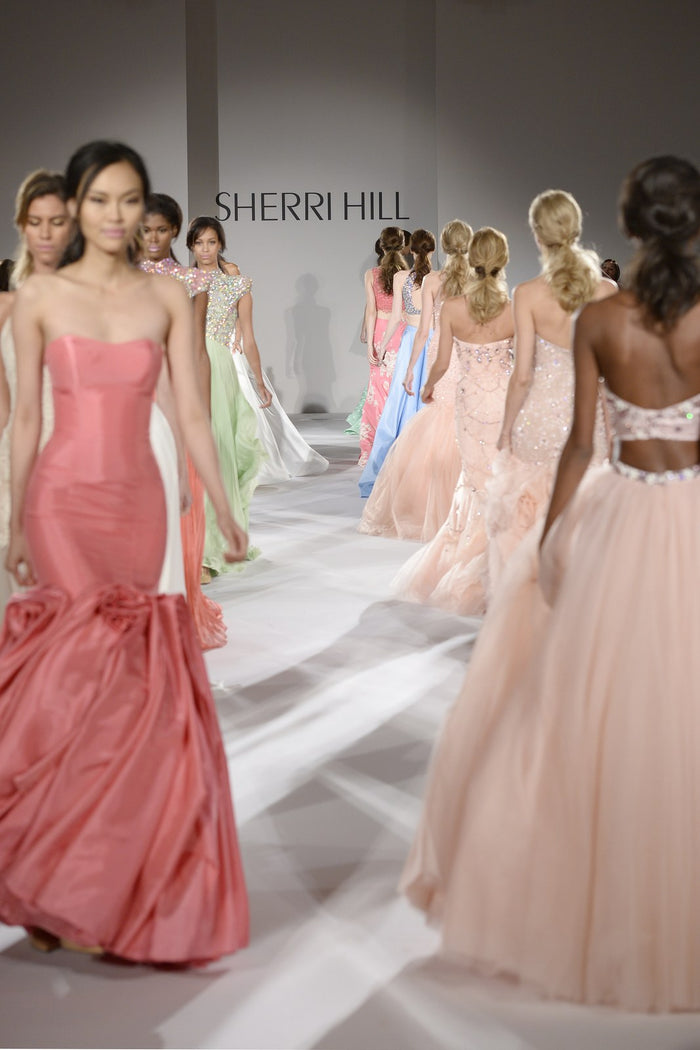 Sherri Hill Spring 2015 runway, look 48