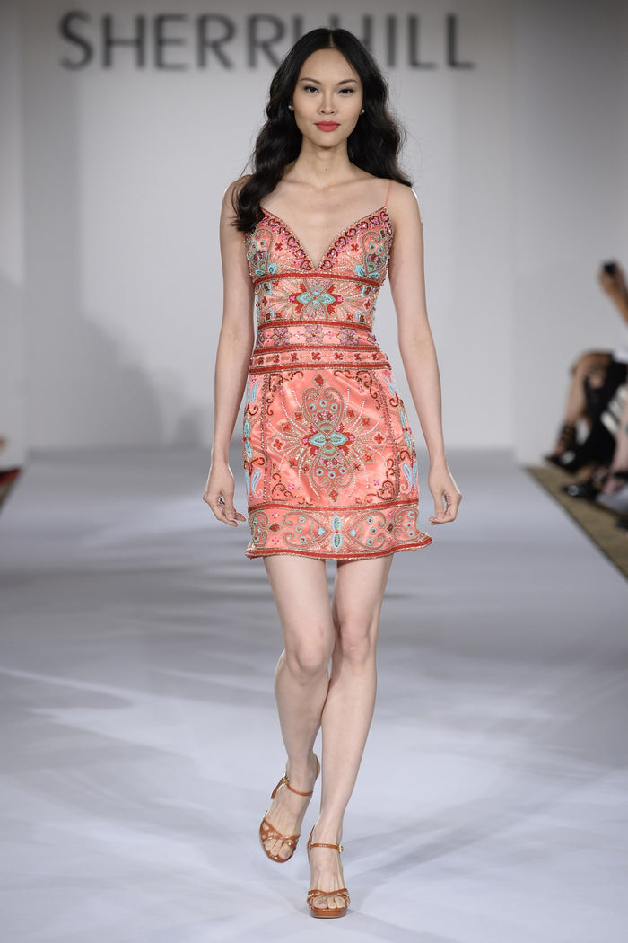 Sherri Hill Spring 2016 runway, look 1