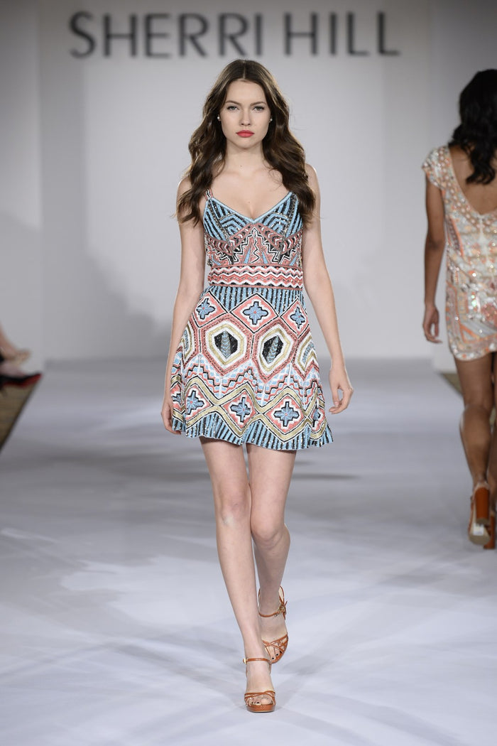 Sherri Hill Spring 2016 runway, look 3