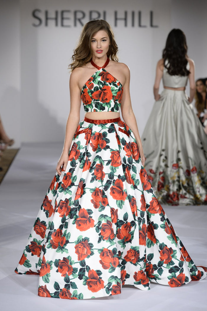 Sherri Hill Spring 2016 runway, look 21