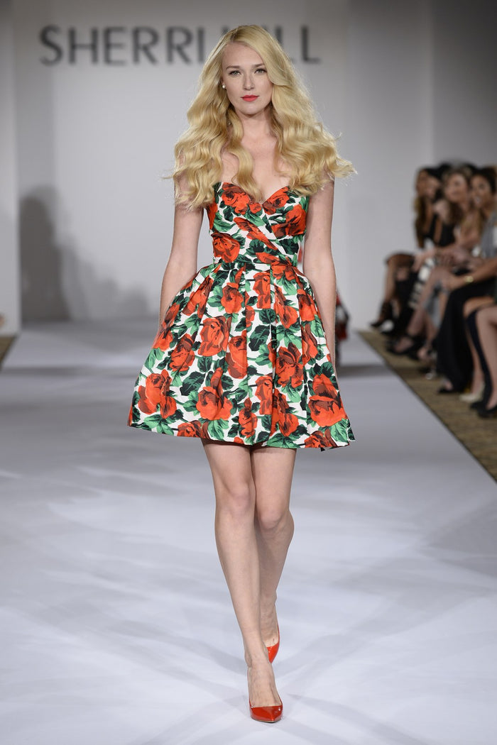 Sherri Hill Spring 2016 runway, look 24