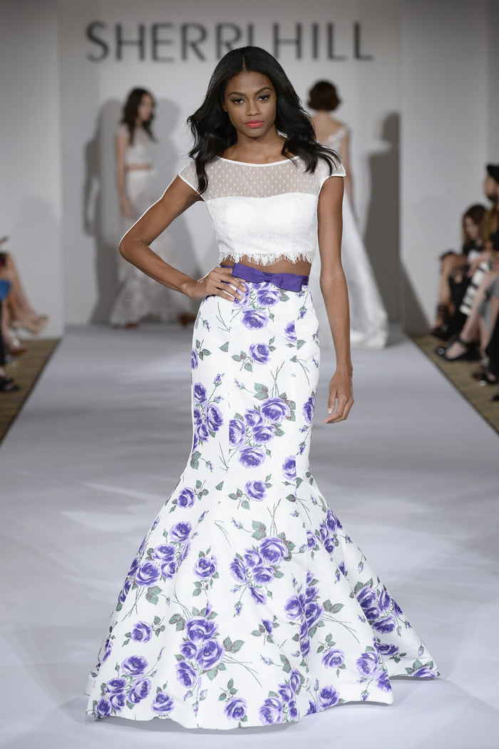 Sherri Hill Spring 2016 runway, look 28
