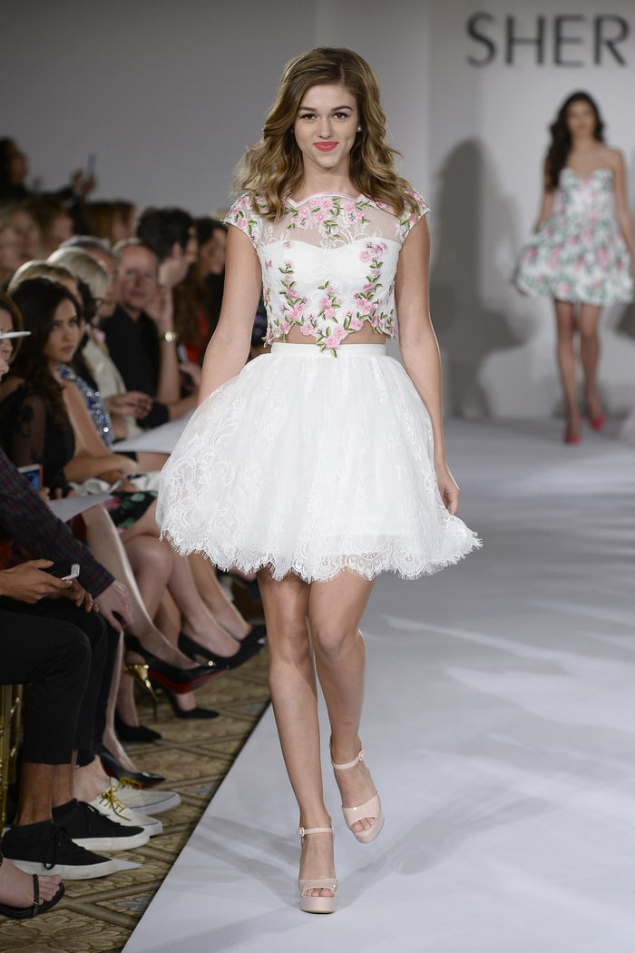 Sherri Hill Spring 2016 runway, look 36