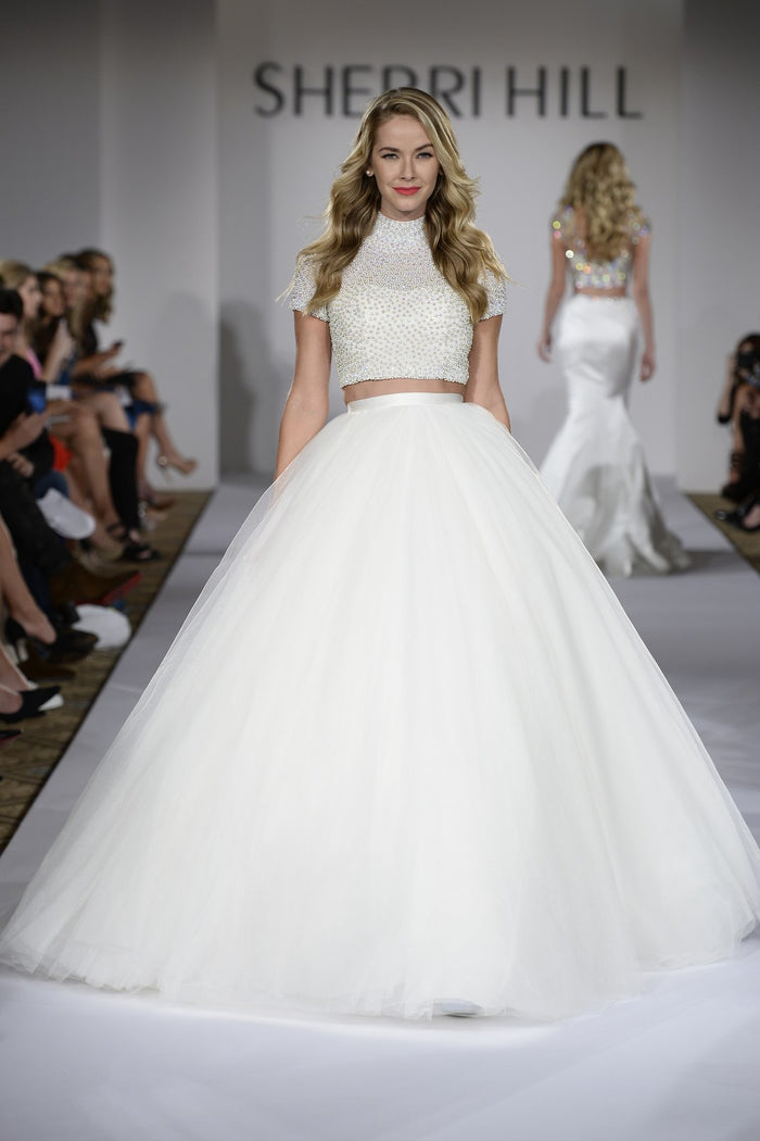 Sherri Hill Spring 2016 runway, look 45