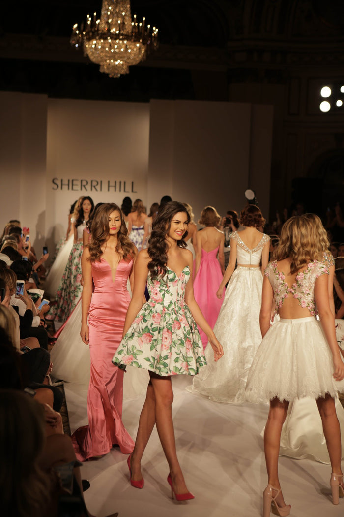 The finale, seen from the front row