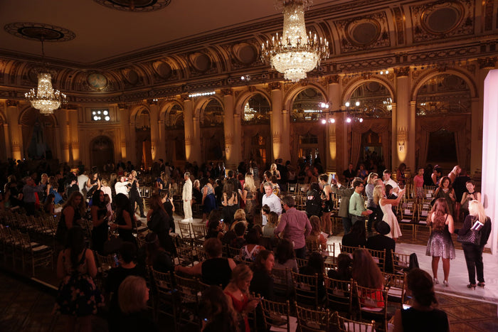 The ballroom at The Plaza during the show