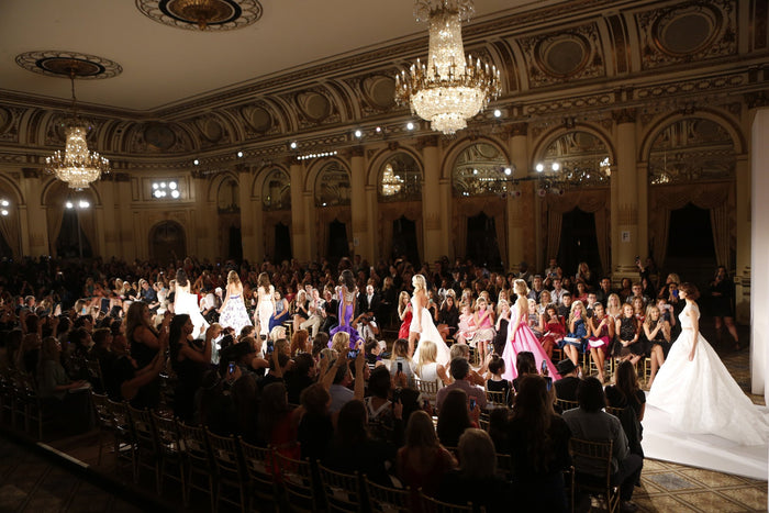 The finale, seen from the back of the ballroom