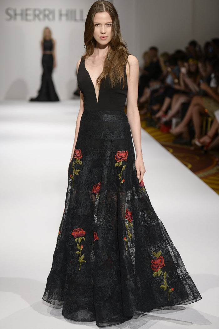 Sherri Hill Spring 2017 runway, look 5