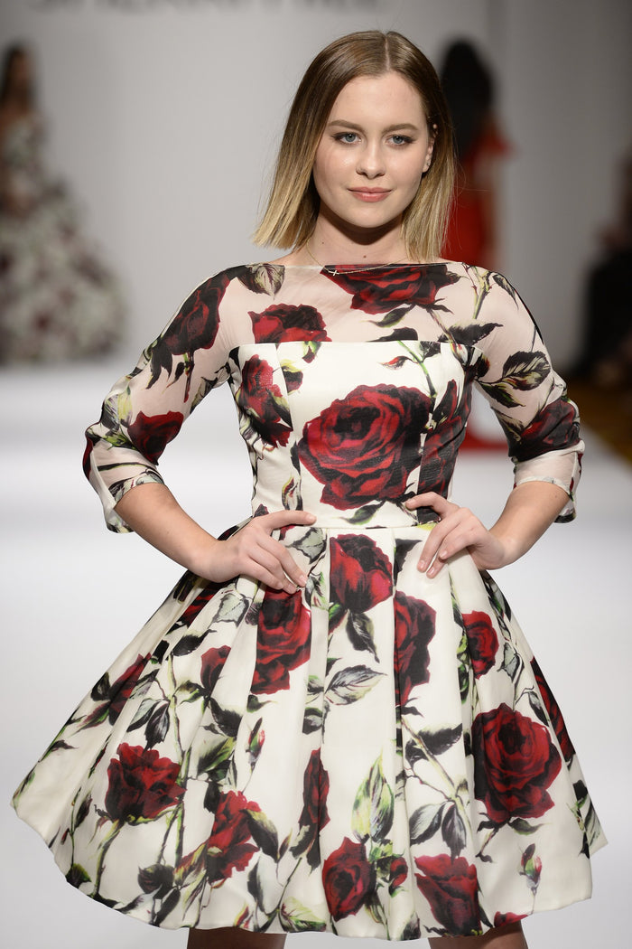 Sherri Hill Spring 2017 runway, look 9